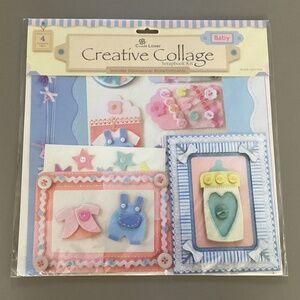 Creative Collage Baby Scrapbook Kit